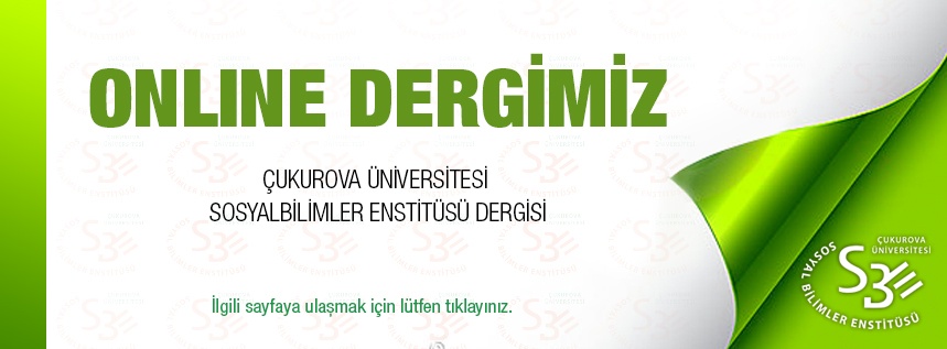 Çukurova Üniversitesi Sosyal Bilimler Enstitüsü Dergisi