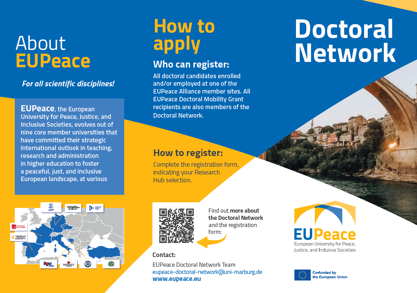 EUPeace Doktora Ağına Katılın